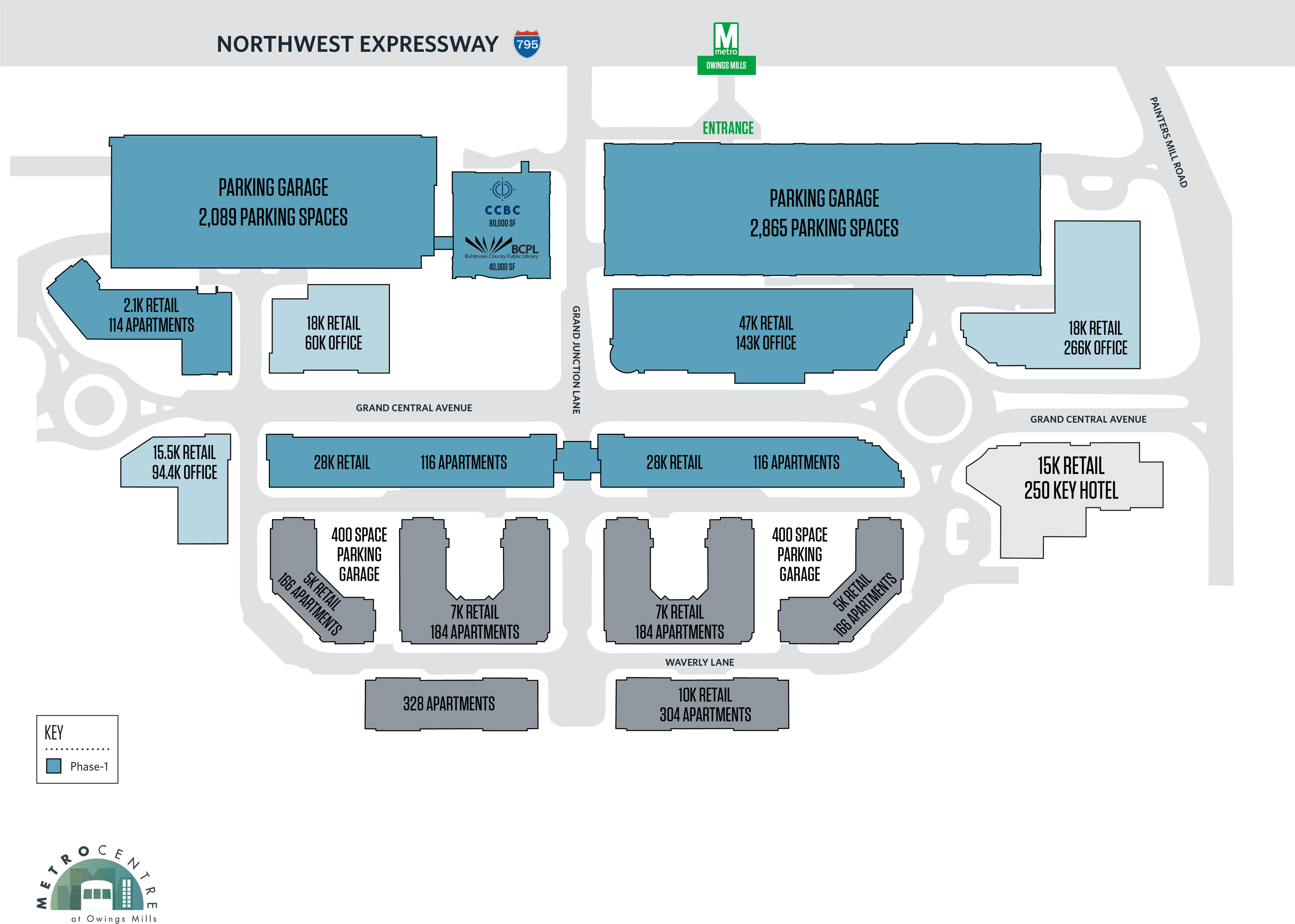 Owings Mills MD Metro Centre at Owings Mills Retail Space For Lease