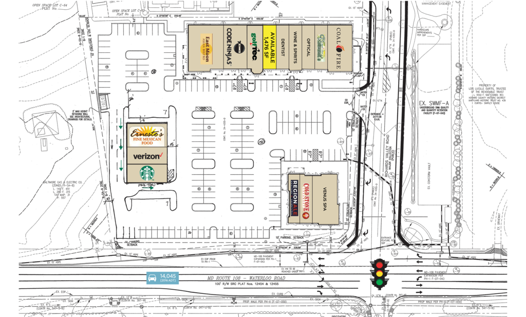 Columbia MD The Shoppes at Shipley's Grant Retail Space For Lease