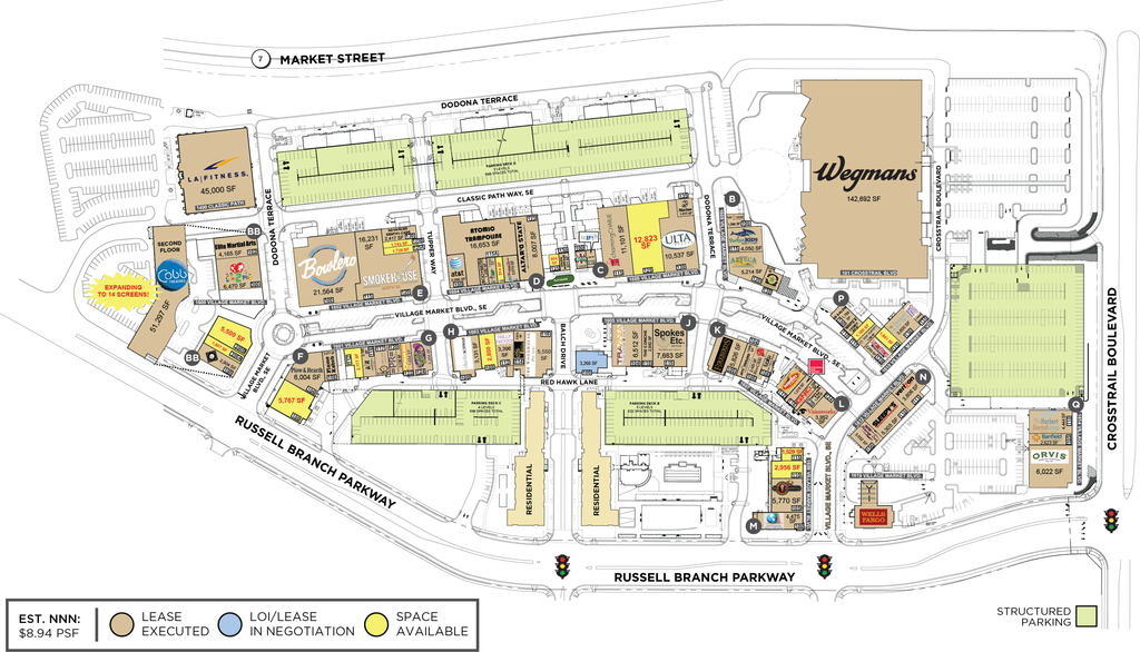 Leesburg VA: Village At Leesburg - Retail Space For Lease - KLNB Retail